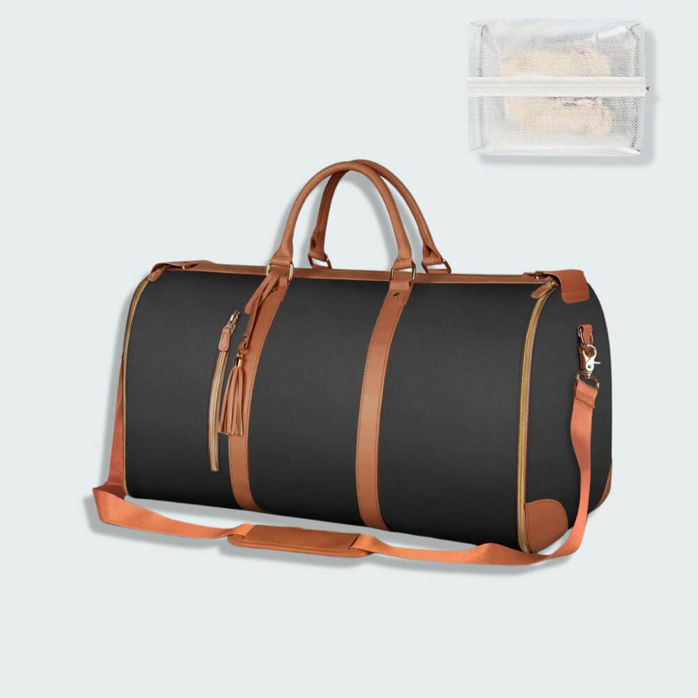 Foldable travel bag, weekend bag, overnight bag, men and women, duffle bag